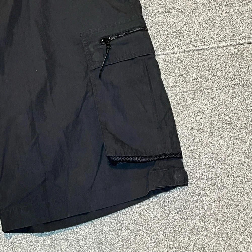 Vintage Levis Silvertab Cargo Shorts Mens Size 36 Black Baggy Skate Hip Hop 90s